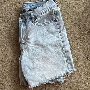 American Eagle Outfitters Light Blue Denim Shorts